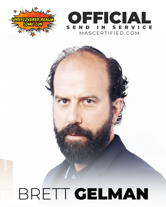 Brett Gelman Official Send-In Service Undiscovered Realm Comic Con