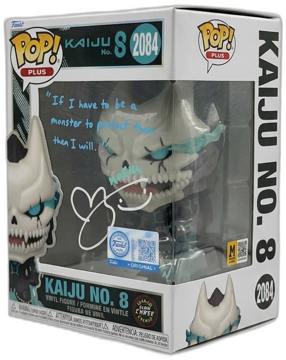 MAS certified signed Kaiju No. 8 Funko Pop